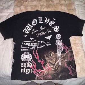 Darc Sport Wolves Club Black Tee - Baki collection